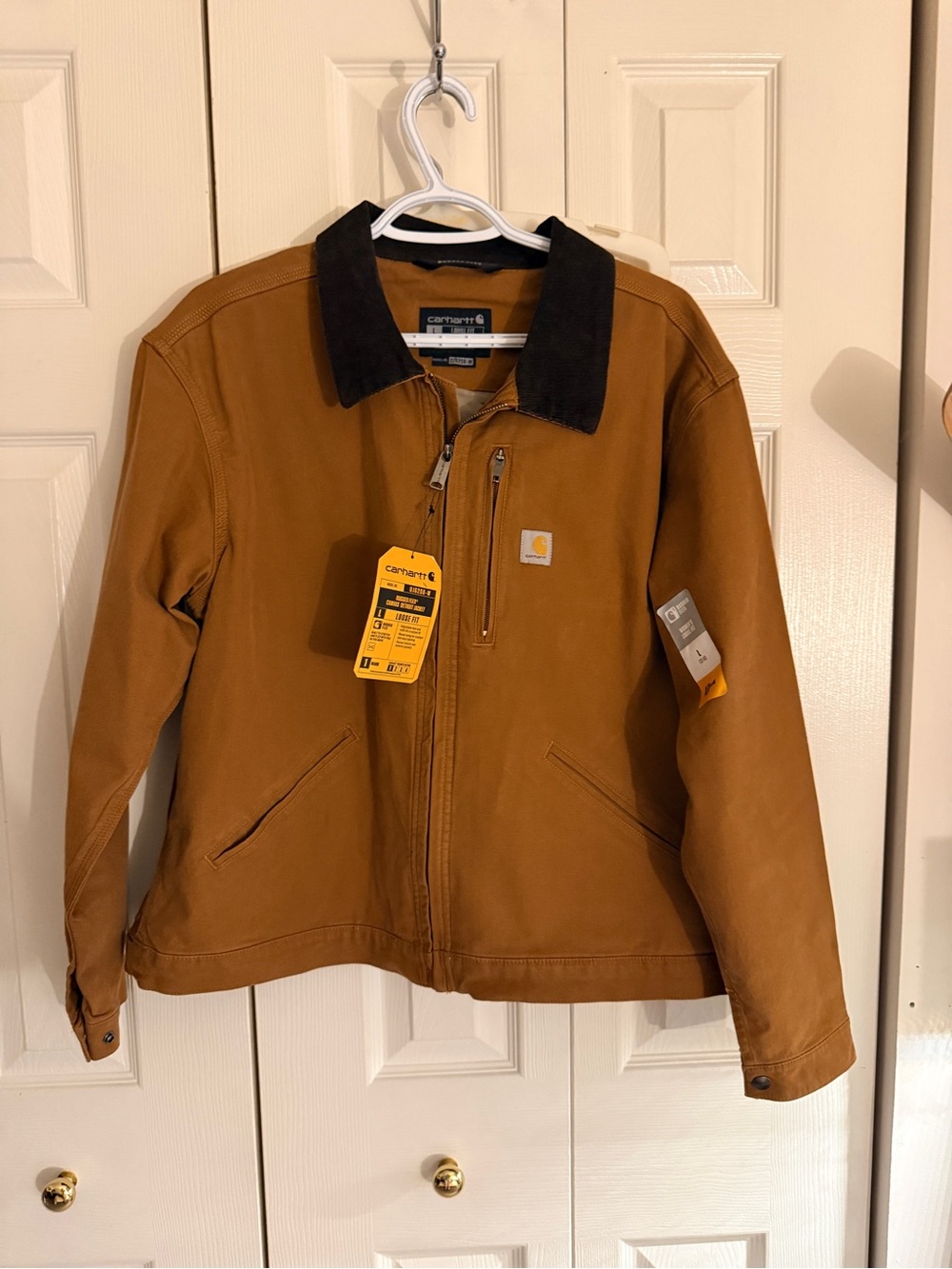 NEW Carhartt women’s loose fit canvas jacket